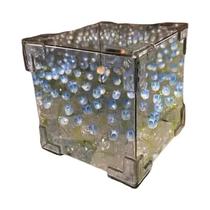 Lâmpada Noturna 3D Em Forma De Cubo De Flor Tulipa DIY Presente Criativo Para Namorada Ou Casal Lâmpada Noturna 3D Em Forma De Cubo De Flor Tulipa DIY Presente Criativo Para Namorada Ou Casal