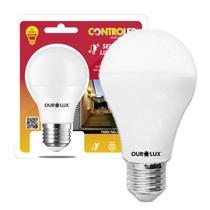 Lampada Noturna 9w Sensor Luminosidade Luz Amarela 2700K - Ourolux