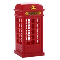 Lâmpada noturna Artyea Vintage London Telephone Booth USB LED