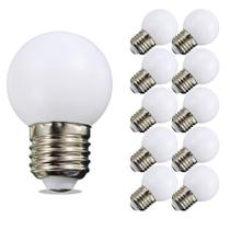 Lâmpada noturna, blazers noturnos, 1W, LED, E26, E27, 6000K, pacote com 10 Lâmpada noturna, blazers noturnos, 1W, LED, E26, E27, 6000K, pacote com 10