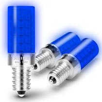 Lâmpada noturna LED ALIDE Blue E12 C7 T6 4W 450lm, pacote com 3 Lâmpada noturna LED ALIDE Blue E12 C7 T6 4W 450lm, pacote com 3