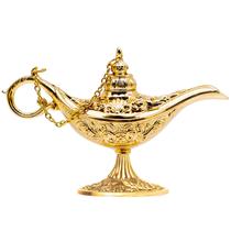 Lâmpada Ornament Gold Aladdin Legend Aladding Magic Genie Lâmpada Ornament Gold Aladdin Legend Aladding Magic Genie