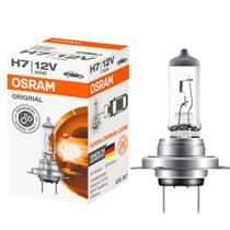 Lâmpada Osram Halógena H7 Original 55w 12v 3200K 64210 Made In Germany Farol Carro