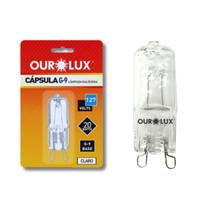Lâmpada Ourolux 40W 127V Cápsula G9 Halógena Claro