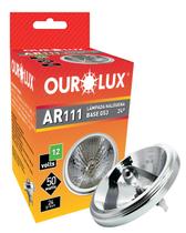 Lâmpada Ourolux Ar111 12v 50w 24º G53 Branco-quente