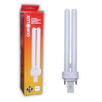 Lâmpada Ourolux Fluorescente Compacta 18w 6400k Base G24d3
