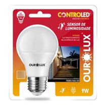 Lampada Ourolux Sensor Luminosidade 9w Lampada Ourolux Sensor Luminosidade 9w
