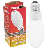 Lampada Ovoide Descarga Vapor Metalica 70W E40 Clara