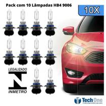 Lâmpada Pack com 10 Lâmpadas Automotivas Halogena HB4 (9006) 12V 55W Teh One Code
