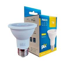 Lampada Par 20 Led 7W 3000 K - Branco Quente - PIX Lampada Par 20 Led 7W 3000 K - Branco Quente - PIX