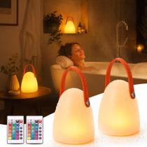 Lâmpada para Chuveiro Lazukes Kit com 2 Unidades, LED Recarregável à Prova dÁgua Lâmpada para Chuveiro Lazukes Kit com 2 Unidades, LED Recarregável à Prova dÁgua