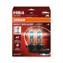 Lâmpada para Farol OSRAM Night Breaker Laser HB4 12V Branca Lâmpada para Farol OSRAM Night Breaker Laser HB4 12V Branca