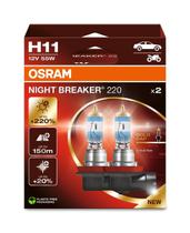 Lâmpada para Farol Veicular OSRAM Night Breaker 220 H11 12V 55W