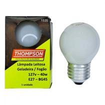 Lampada Para Geladeira/Fogao/Lustre Thompson 40Wx127V. Leitosa ./ Kit Com 10 Peca