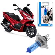 Lâmpada Para HONDA PCX Super Branca H4 35w Efeito Xenon Tech One