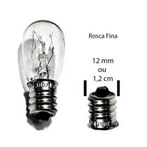 Lâmpada Para Máquina de Costura Singer Elgin Rosca Fina E-12 - Lanmax Lâmpada Para Máquina de Costura Singer Elgin Rosca Fina E-12 - Lanmax