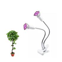 Lâmpada Para Plantas LED Grow 18w Com Luminária 2 Bocais - Tenha Essa Luz Solar Para Fornecer o Crescimento Das Plantas Lâmpada Para Plantas LED Grow 18w Com Luminária 2 Bocais - Tenha Essa Luz Solar Para Fornecer o Crescimento Das Plantas