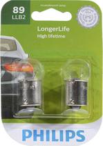 Lâmpada para veículo Philips 89LLB2 LongerLife, pacote com 2 Lâmpada para veículo Philips 89LLB2 LongerLife, pacote com 2