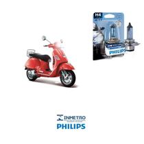 Lâmpada Philips BlueVision H4 p/ Vespa GTS 250 2007 2013