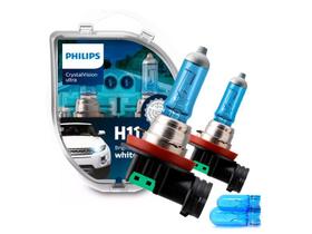Lâmpada Philips Crystal Vision Ultra H11 4300k - Par