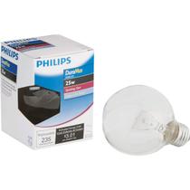 Lâmpada PHILIPS G25 25W 120V Globo Transparente Base E26