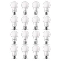 Lâmpada PHILIPS LED A19 8,8 W = 60 W 800 lm Daylight 5000 K, pacote com 16