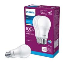 Lâmpada Philips LED básica fosca não regulável A19 13,5 W