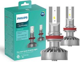 Lâmpada Philips Led Ultinon Fog H8 / H11 / H16 Par 6200K Farol Neblina + 160 Iluminação Lâmpada Philips Led Ultinon Fog H8 / H11 / H16 Par 6200K Farol Neblina + 160 Iluminação