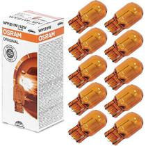 Lâmpada Pingão 1 Polo 12V 21w Ambar 10un Lâmpada Pingão 1 Polo 12V 21w Ambar 10un