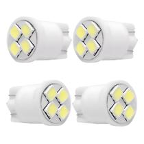 Lampada Pingao 4 Leds Branco Caixa 4 Pcs Meia Luz Painel Lu