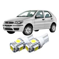 Lâmpada Pingão 5 Leds Sdm Pingo Lanterna Dianteira T10 Par Lâmpada Pingão 5 Leds Sdm Pingo Lanterna Dianteira T10 Par