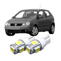 Lâmpada Pingão 5 Leds Sdm Pingo Lanterna Dianteira T10 Par