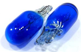 Lâmpada pingão t10 blue 5w12 volts halogena - comum - par Lâmpada pingão t10 blue 5w12 volts halogena - comum - par