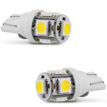 Lampada Pingo T10 de 5 Leds TORRE super branco Unidade Lampada Pingo T10 de 5 Leds TORRE super branco Unidade