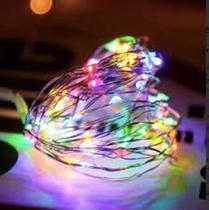 Lampada pisca pisca conjunto natalino tipo fada arame biovlt