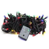 LÂMPADA PISCA PISCA DE NATAL ARROZ COLORIDO WINCY COM 100 LÂMPADAS 4,15m - 220V