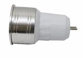 Lâmpada Power Led Mini Dicróica Mr11 3w 12v 3000k