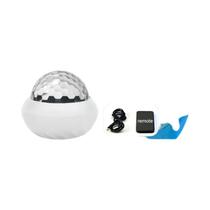 Lâmpada Projetora Galaxy LED USB 360 graus Luz Noturna Em Forma De Bola Aurora Do Norte Com Controle