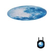 Lâmpada Projetora Rotativa Recarregável Azul De Lua E Estrelas LED Luz Noturna Para Decoração De