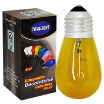 Lâmpada PS45 Pêra Incandescente 40w 127v Amarela Transparent Lâmpada PS45 Pêra Incandescente 40w 127v Amarela Transparent