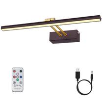 Lâmpada RAIFOOLLY Picture Light 16" Recarregável Dimmable