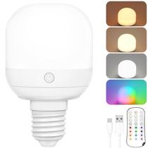 Lâmpada recarregável operada por bateria Yochoice com controle remoto Lâmpada recarregável operada por bateria Yochoice com controle remoto