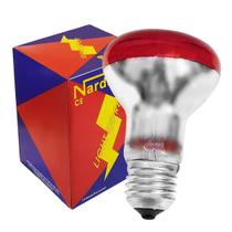 Lâmpada Refletora Incandescente R63 40w E27 127v Vermelha Lâmpada Refletora Incandescente R63 40w E27 127v Vermelha