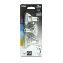 Lâmpada refletora LED Feit Electric MR16 35W GU10, pacote com 3