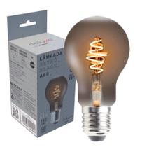 Lampada Retro A60 Filamento Black Led 5w Ambar 2200k - Avant Lampada Retro A60 Filamento Black Led 5w Ambar 2200k - Avant