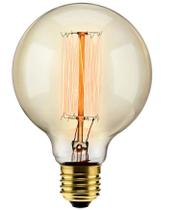 Lâmpada Retrô Decorativa Vintage Thomas Edison G95 Filamento 127V ou 220V