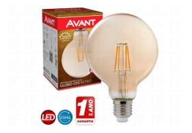 Lâmpada Retrô Filamento Led Globo G95 4w Bivolt Avant