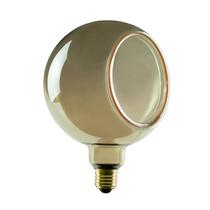 Lâmpada Retrô Filamento Trou Globo Esfera Fume Led 6W 2400k