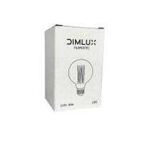 Lampada Retro Vintage E27 G80 Filamento de Carbono 40W 2200K Dimerizável - Dimlux - 127V