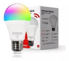 Lâmpada RGB E27 7W Bivolt Smarteck